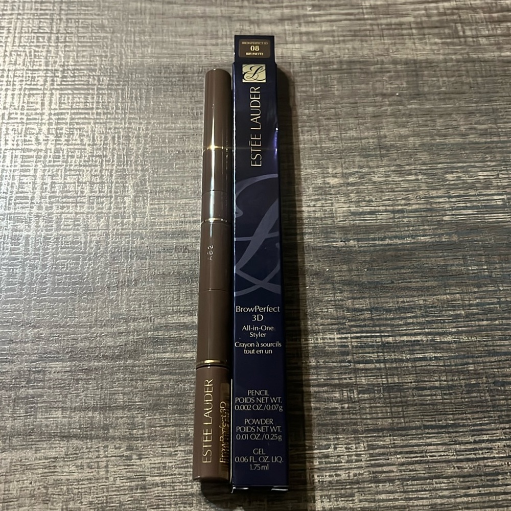 Estée Lauder brow, perfect 3-D all in one styler brow, pencil